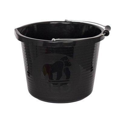 Red Gorilla Premium Bucket Multi Colour (Black) from B&Q