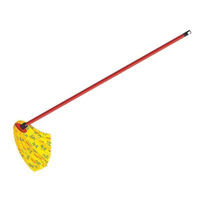 B&Q Vileda Supermocio Soft Mop Multi Colour (Supermocio Soft Head Mop & Handle + Free Refill)