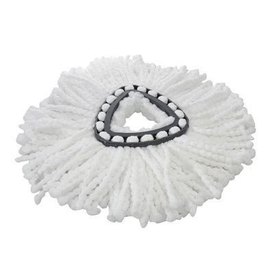 B&Q -  Turbo Spin Mop & Bucket Multi Colour (Turbo 100% Microfibre Mop Refill)
