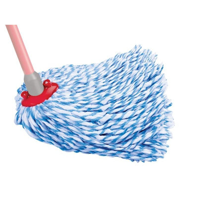 Vileda Supermocio Microfibre & Cotton Mop Multi Colour (Supermocio Microfibre & Cotton Refill) from B&Q
