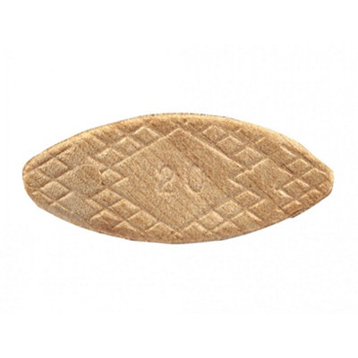 Faithfull Wood Dowel Biscuits Multi Colour (No 20 Tub 100) from B&Q
