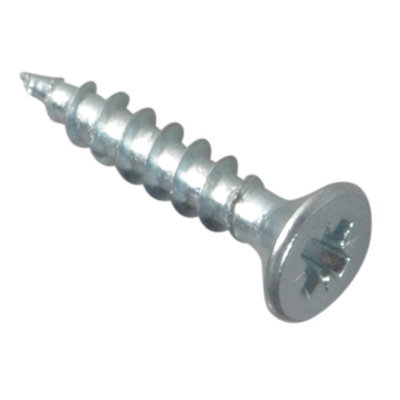 Forgefix Multi-Purpose ScrewsPoziCskZp Multi Colour (3.5 X 15mm) from B&Q