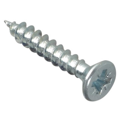 Forgefix Multi-Purpose ScrewsPoziCskZp Multi Colour (4 X 25mm) from B&Q