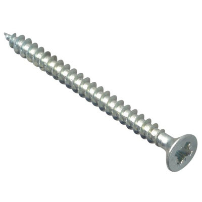Forgefix Multi-Purpose ScrewsPoziCskZp Multi Colour (4 X 500mm) from B&Q