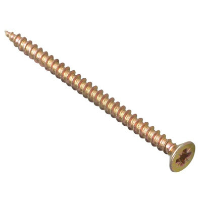 Forgefix Multi-Purpose ScrewsPoziCskZyp Multi Colour (4.5 X 70mm) from B&Q