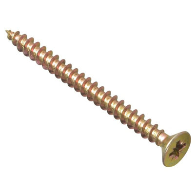 Forgefix Multi-Purpose ScrewsPoziCskZyp Multi Colour (5.0 X 60mm) from B&Q