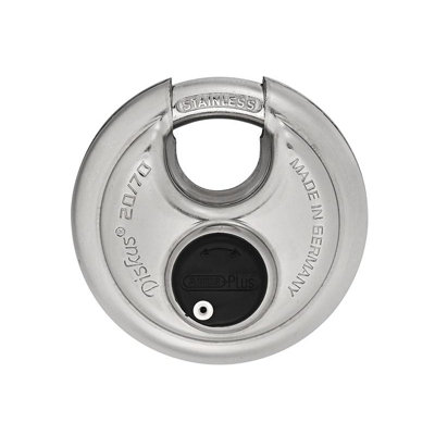 Abus Mechanical 20 Series Diskus Plus Padlock Multi Colour (70mm) from B&Q