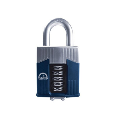 Squire Warrior High-Security Combination Padlock Multi Colour (65mm) from B&Q