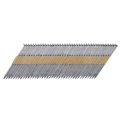 Dewalt Power Tools Galvanised 33 Angle Ring Shank Nails Galvanised (2.8 X 63mm (2200)) from B&Q