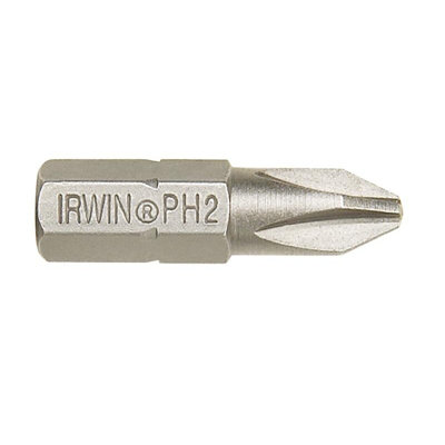Irwin Screwdriver BitsPhillips Multi Colour (Ph2 25mm Pack Of 10) from B&Q