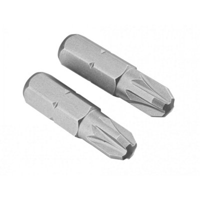 Irwin Screwdriver BitsPozidriv Multi Colour (Pz3 25mm Pack Of 2) from B&Q