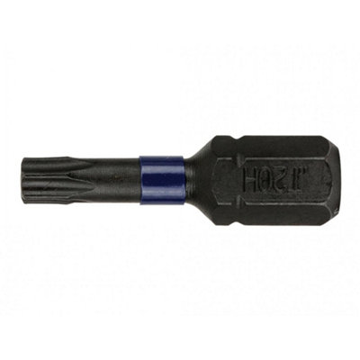 B&Q Irwin Impact Pro Performance Screwdriver Bits, Torx Multi Colour (Tx20 25Mm Pack Of 2)