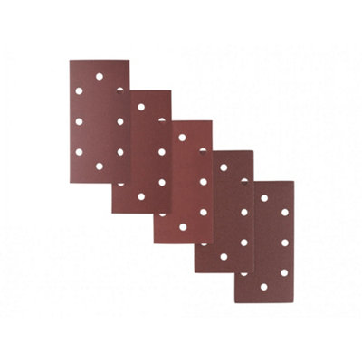 Irwin 1/3 Punched Quick Fit Sanding Sheet Set10 Piece Multi Colour (93 X 190mm) from B&Q