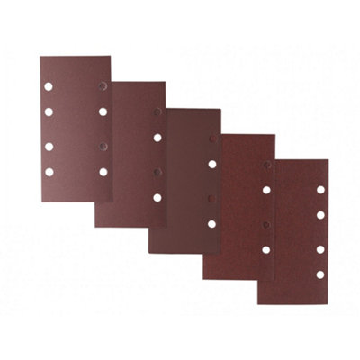 Irwin 1/3 Punched Quick Fit Sanding Sheet Set10 Piece Multi Colour (93 X 190mm) from B&Q