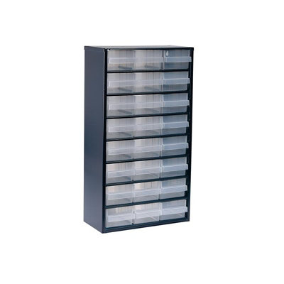 Raaco 1224-02 Metal Cabinet 24 Drawer Multi Colour (One Size) from B&Q