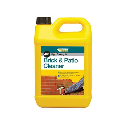 Everbuild Sika 401 Brick & Patio Cleaner 5 Litre Multi Colour (5 Litre) from B&Q