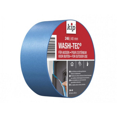 Kip 246 Premium Outdoor Washi-Tec Masking Tape Multi Colour (48mm X 50M) from B&Q