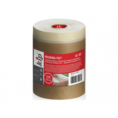 Kip 234 Paper Masker Tape Multi Colour (180mm X 25M) from B&Q
