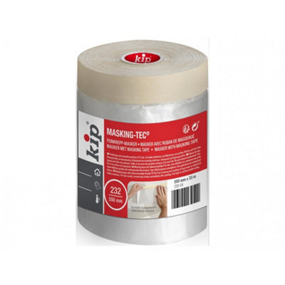 Kip 232 Plastic Masker Tape Multi Colour (0.55 X 33M) from B&Q