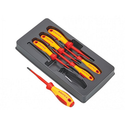 Knipex Vde Screwdriver Set, 6 Piece 5063750461816 - Image 3