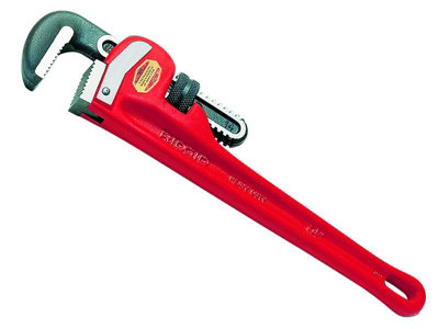 Ridgid Heavy-Duty Straight Pipe Wrenches Multi Colour (200mm (8In)) from B&Q