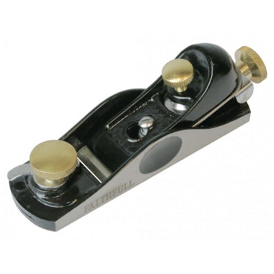Faithfull No.60 1/2 Block Plane Multi Colour (In A Wooden Box) from B&Q