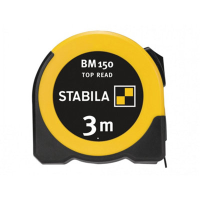 Stabila Bm150 Top Read Pocket Tape 3M (Width 16mm) (Metric Only) Multi Colour (One Size) from B&Q