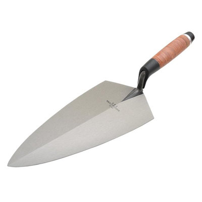 Marshalltown 19 Philadelphia Brick TrowelLeather Multi Colour (12In) from B&Q