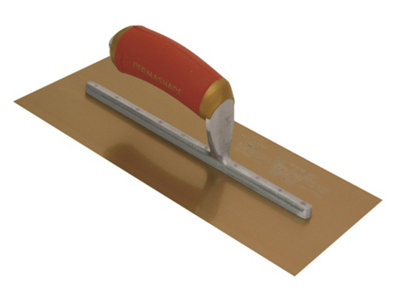 Marshalltown Permashape Finishing Gold S/s Trowel Multi Colour (280 X 115mm (11 X 4 1/2In)) from B&Q