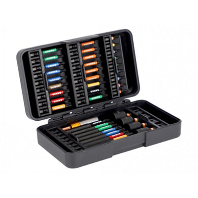 B&Q Bahco 66Im/40C-1 Impact Bit Set, 40 Piece Multi Colour (One Size)