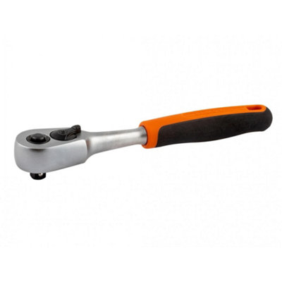 B&Q -  Quick Release Reversible Ratchet 1/4In Drive Multi Colour (One Size)
