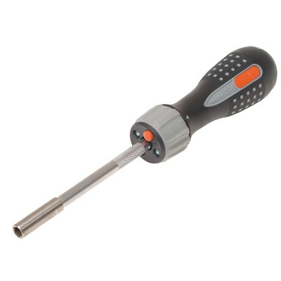 Bahco 808050L Led Ratchet Screwdriver & 6 Bits Multi Colour (One Size) from B&Q