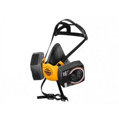  - Dewalt Respiration Half Mask Respirator With A2P3 Filters Multi Colour (Medium)