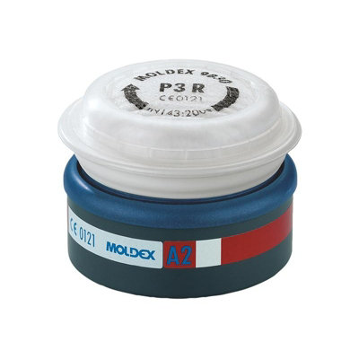 Moldex Easylock A2p3 R Pre-Assembled Filter (Wrap Of 2) - Multi Colour - Image 4