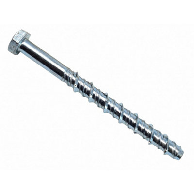  - Masonmate Hex Concrete Screwbolt Multi Colour (M10 X 130mm (50))
