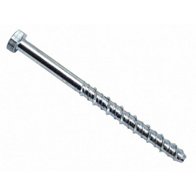  - Masonmate Hex Concrete Screwbolt Multi Colour (M10 X 150mm (50))