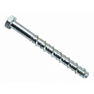 Masonmate Hex Concrete Screwbolt Multi Colour (M12 X 130mm (25)) from B&Q