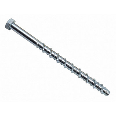 Masonmate Hex Concrete Screwbolt Multi Colour (M8 X 130mm (50)) from B&Q