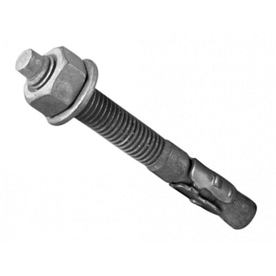Masonmate Galvanised Through Bolt Galvanised (M12 X 115mm (25)) from B&Q