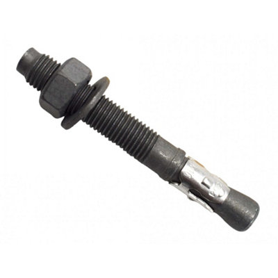 Masonmate Galvanised Through Bolt Galvanised (M16 X 125mm (15)) from B&Q