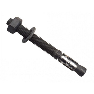Masonmate Galvanised Through Bolt Galvanised (M8 X 75mm (100)) from B&Q