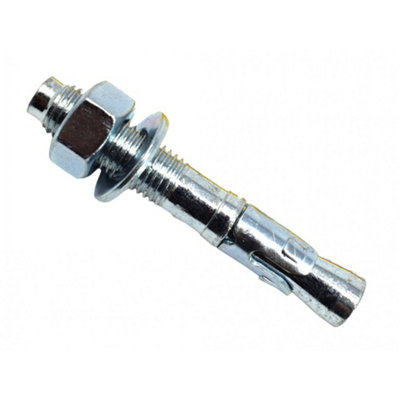 Masonmate Zinc Plated Through Bolt Zinc Plated (M16 X 105mm (25)) from B&Q