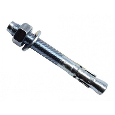 Masonmate Zinc Plated Through Bolt Zinc Plated (M20 X 160mm (10)) from B&Q