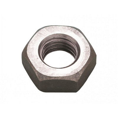 Metalmate Hexagon Full NutZinc Plated Zinc Plated (M12) from B&Q