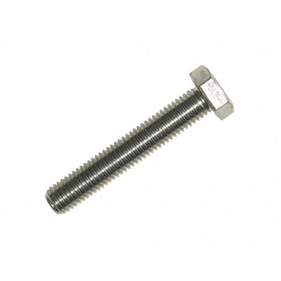 Metalmate High Tensile Set ScrewsZinc Plated Zinc Plated (M12 X 70mm) from B&Q