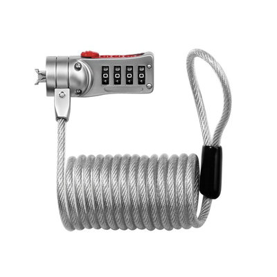 Master Lock Combi Computer Cable Lock 1.8M X 5mm Multi Colour (One Size) from B&Q