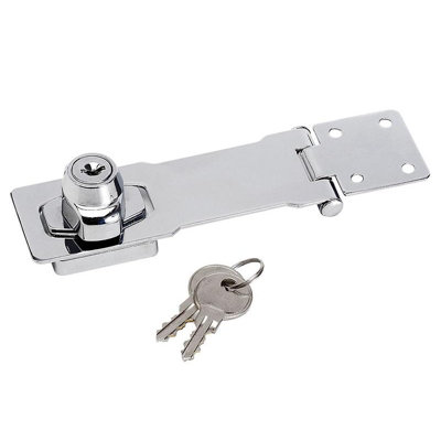Master Lock Chrome Plated Steel Locking Hasp 118Mm 5063750479514 - Image 4