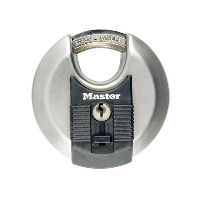 Master Lock Excell Stainless Steel Discus Padlock Multi Colour (70mm) from B&Q