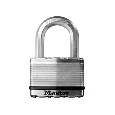 B&Q -  Excell Laminated Steel Padlocks Multi Colour (50mm)
