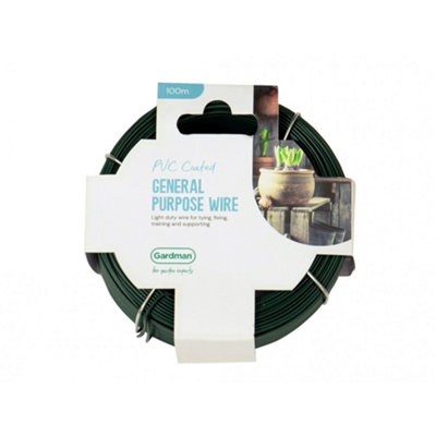 Gardman Pvc Coated Wire Multi Colour 1.2mm X 100M L from B&Q